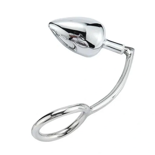 Set Steel with Anal Hook Ring Stainless 4663 DiscreetChoice Cock 1228